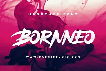 Bornneo font