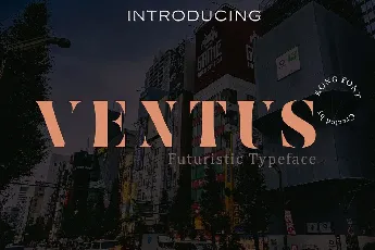 Ventus Typeface font