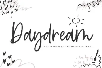 Daydream Modern Handwritten font