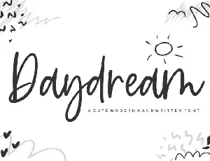 Daydream Modern Handwritten font