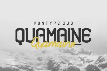 Quamaine Demo font