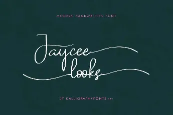 Jaycee Looks Demo font