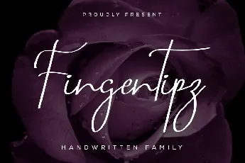 Fingertipz Demo font