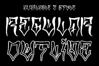 TF Teenage Riot DEMO font