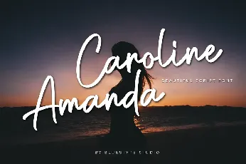 Caroline Amanda font