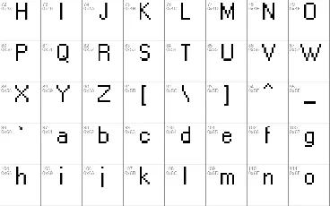 LeviWindows font