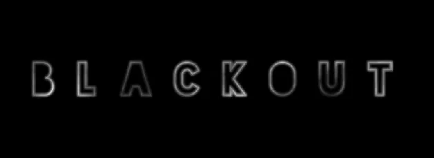 Blackout font