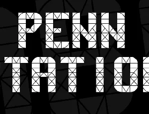 Penn Station font