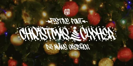 Christmas Cypher PERSONAL font