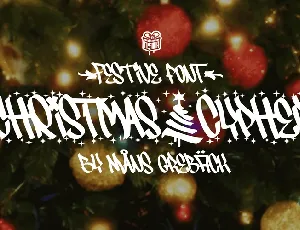 Christmas Cypher PERSONAL font