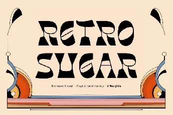 Retro Sugar font