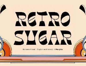 Retro Sugar font