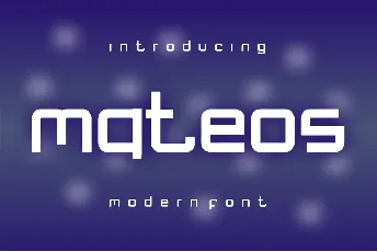 Mateos font