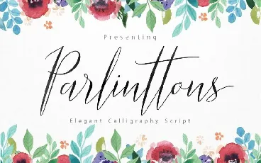 Parlinttons Script font