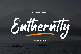 Enthernity font