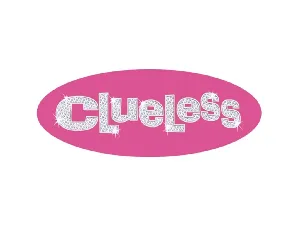 Clueless font