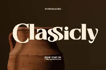 classicly font