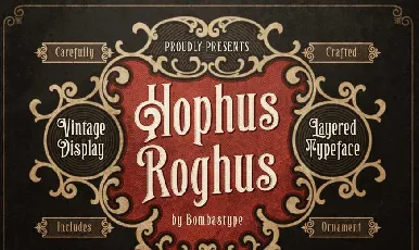 Hophus Roghus font