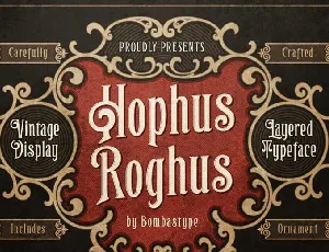 Hophus Roghus font