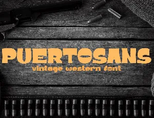 PUERTOSANS font