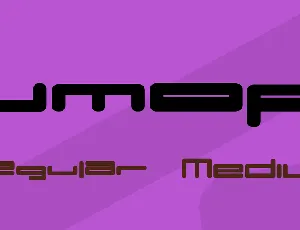 umop font