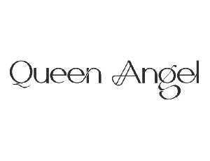 Queen Angel font