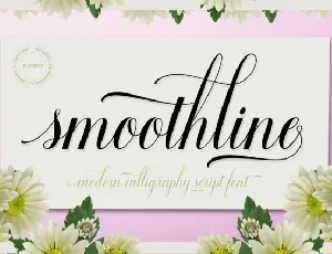 Smoothline Script Typeface font