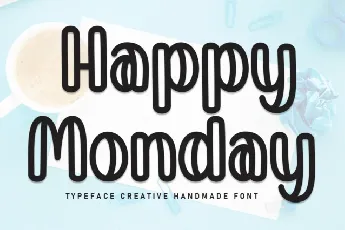 Happy Monday Display Typeface font