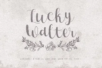 Lucky Walter Handwritten font