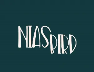 Nias Bird font