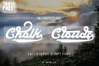 Chalk Clouds font