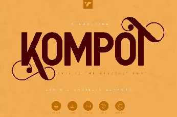 Kompot Sans font