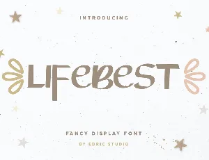 Lifebest Demo font