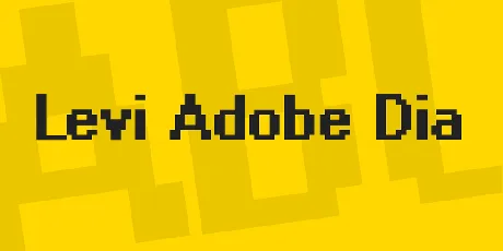 Levi Adobe Dia font