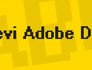 Levi Adobe Dia font