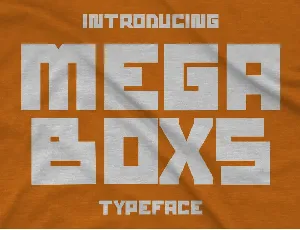 Mega Boxs font