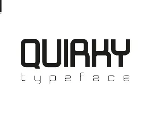 Quirky Family font