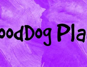 GoodDog Plain font