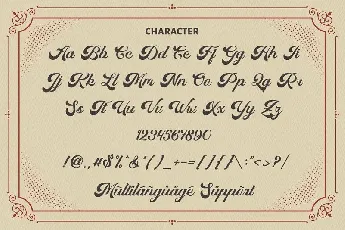 Mahacara Vintage Script font