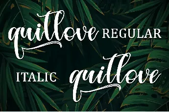 Tropical Leaves - Personal Use font