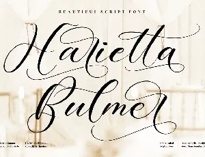 Harietta Bulmer font