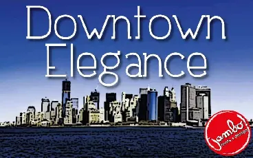 Downtown Elegance font