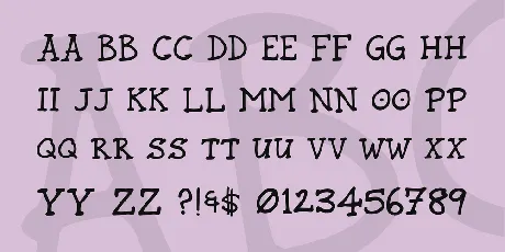 Rund Marker font