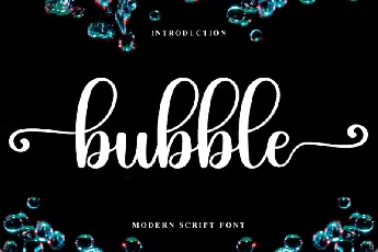 Bubble Script Typeface font