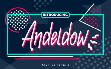 Andeldow Script font