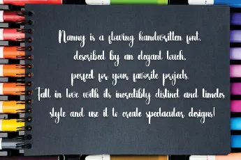 Nanny Script font