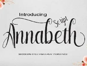 Annabeth Script Free font