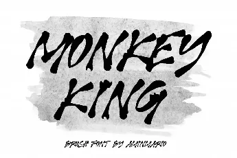 MONKEY KING font