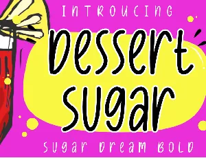 Dessert Sugar font