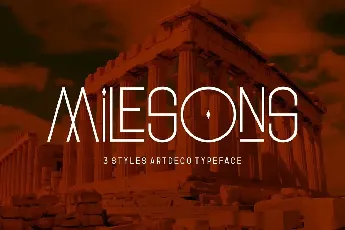 GR Milesons font